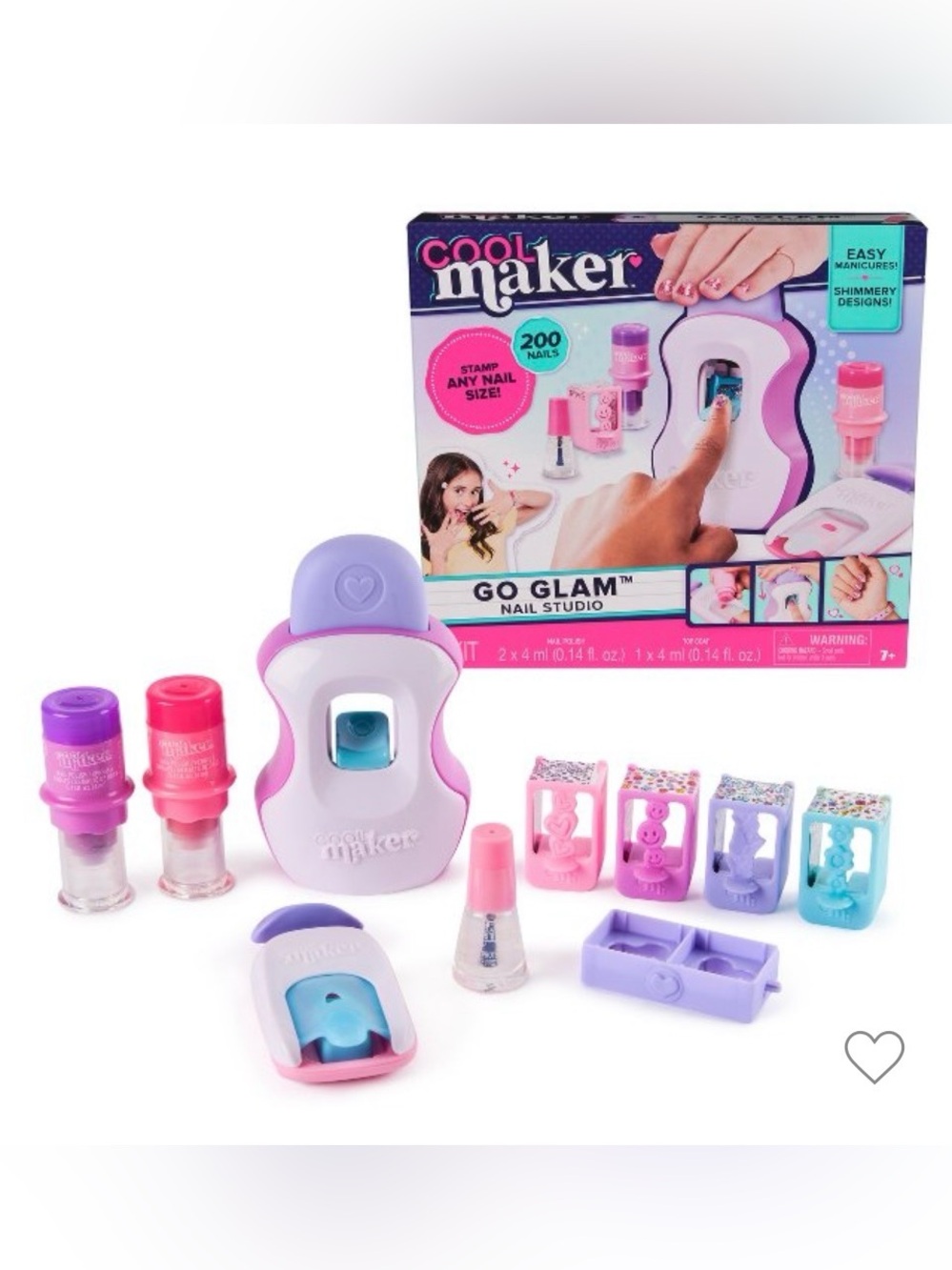 Go Glam Nail Studio Kids Nail Stamper - new 7+ years old